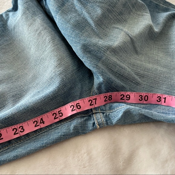 Pistola Audrey Distressed Mid-Rise Skinny Jeans in Tidal Blue - Picture 9 of 9